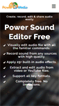 Mobile Screenshot of free-sound-editor.com